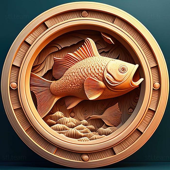 3D model Telescope fish fish (STL)